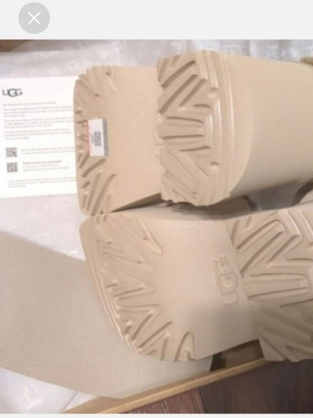 New Ugg New Height Ankle Strap Sandals color Mustard Seedsize 9 - Picture 6 of 9